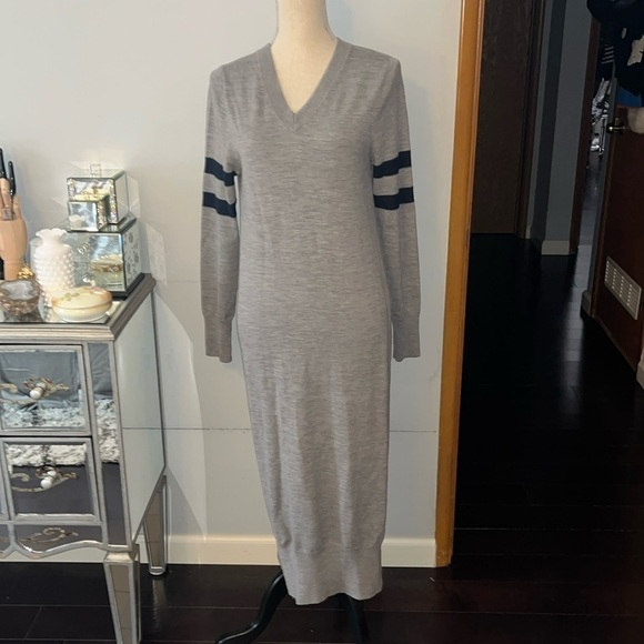 T BY ALEXANDER WANG / WOMEN /
DRESSES / LONG
RUGBY STRIPE COLUMN DRESS - Picture 4 of 10